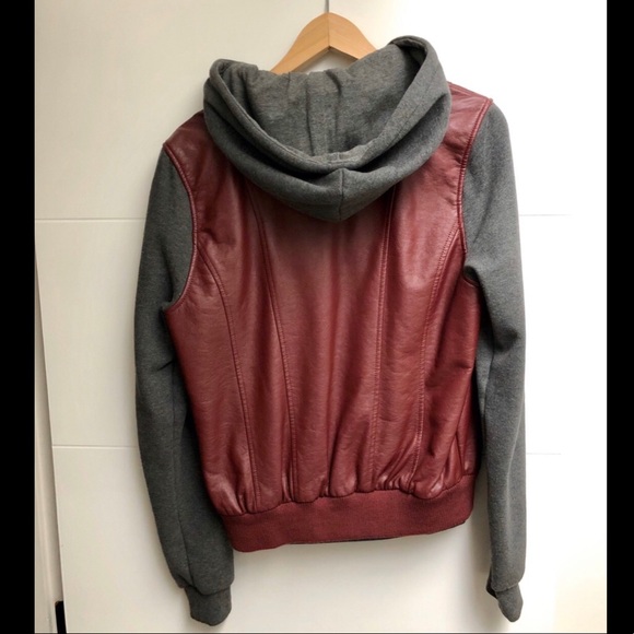 Faux Leather Jacket Unisex - Picture 2 of 5